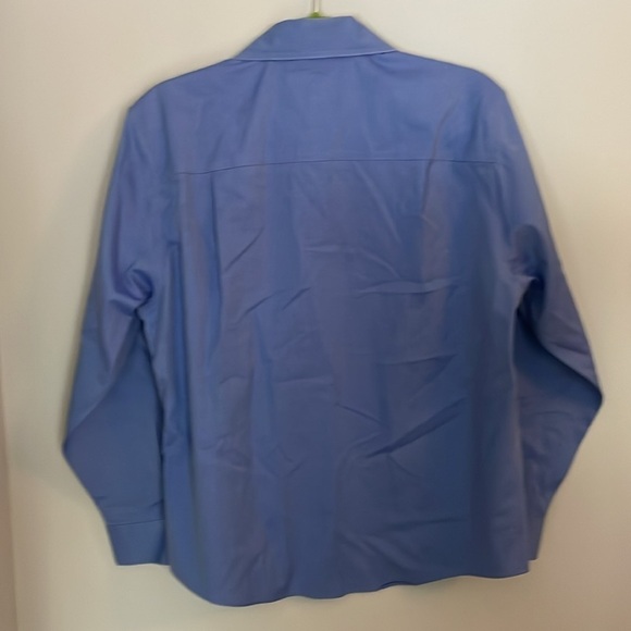 NWOT Talbots button up blue - Picture 2 of 7